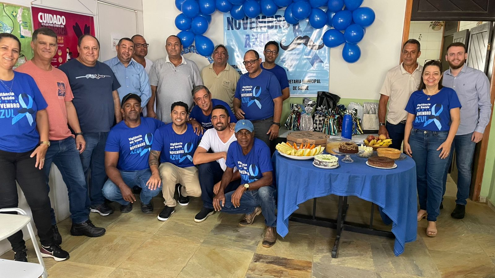 Imagem da notícia: Novembro Azul | Agentes da Vigilância em Saúde fazem Roda de Conversa sobre Prevenção ao Câncer de Próstata