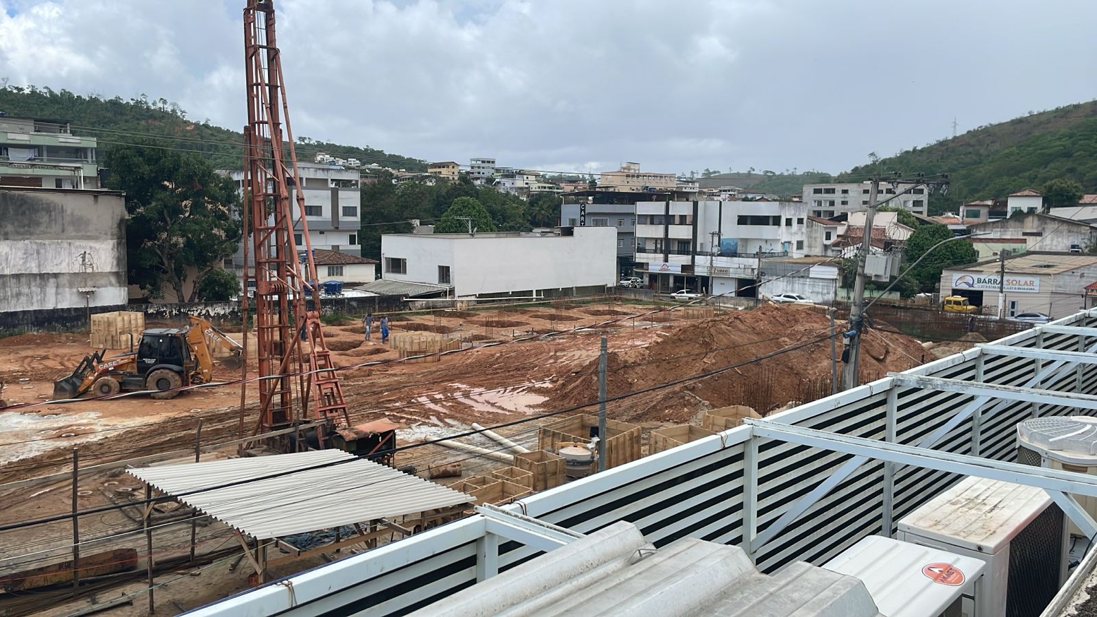 Imagem da notícia: Obra da Nova Rodoviária avança para a fase de concretagem